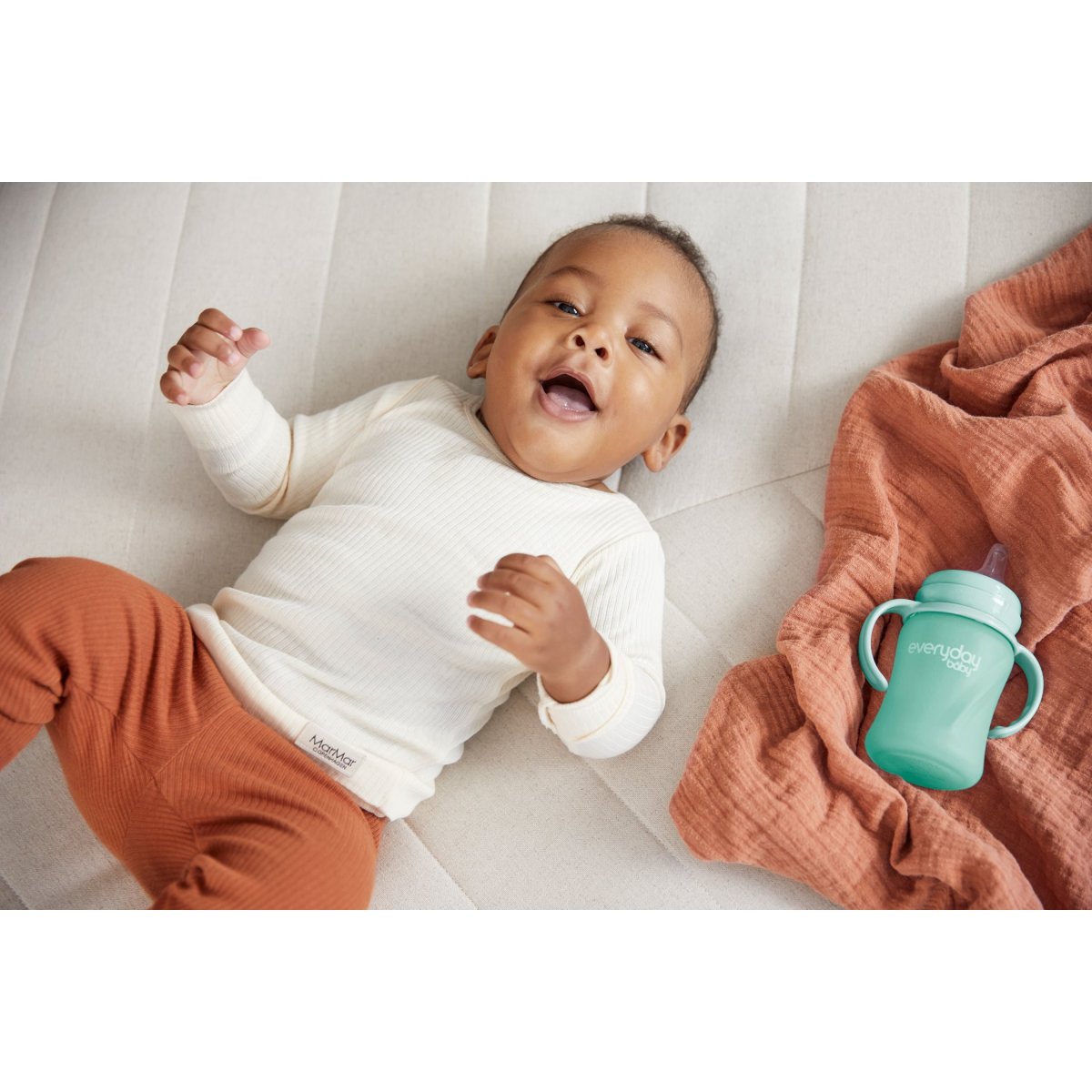 Glass Sippy Cup - Mint Green