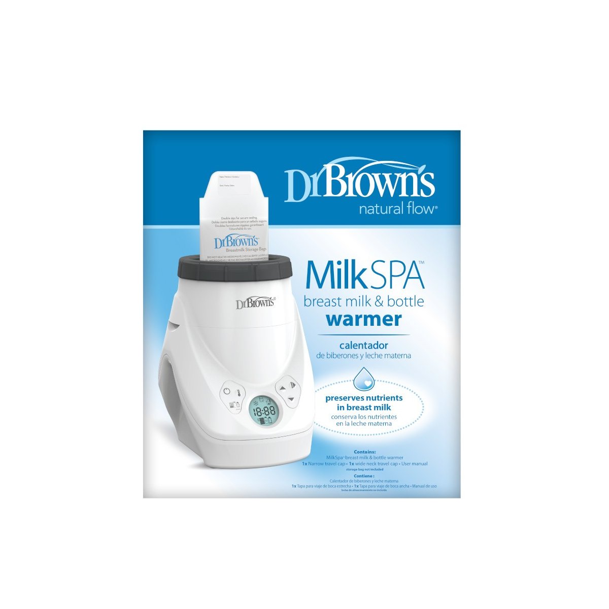 Milk Spa Breast Milk and Bottle Warmer
