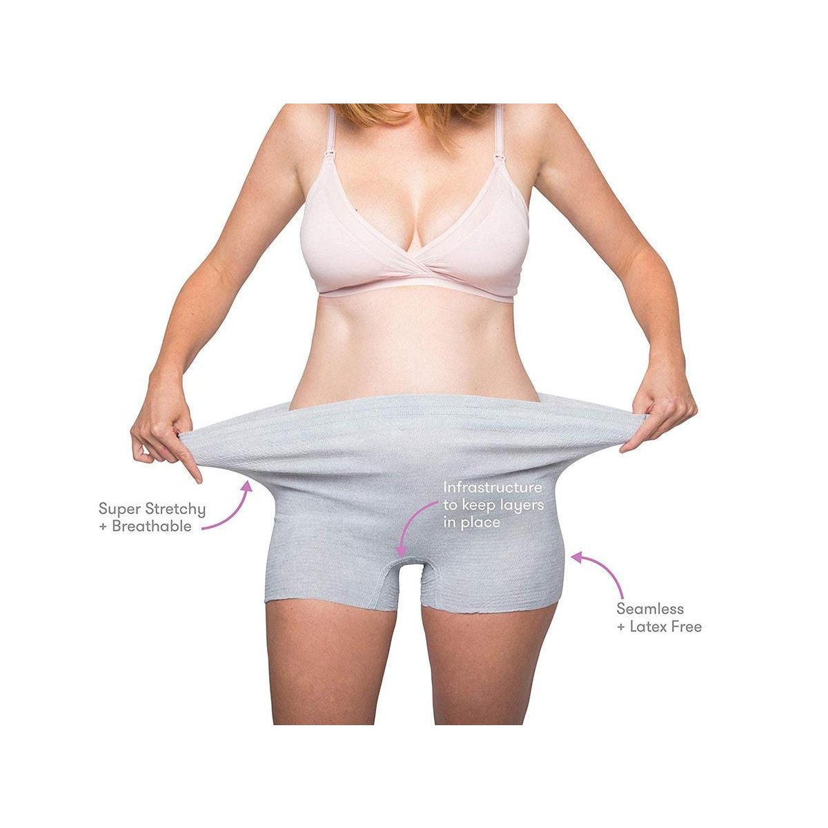 Disposable Underwear - Boy Short Regular 8 Pk