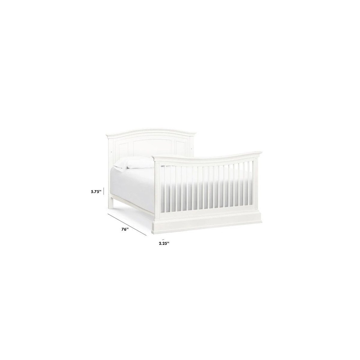 Full Size Bed Conversion Kit - Warm White