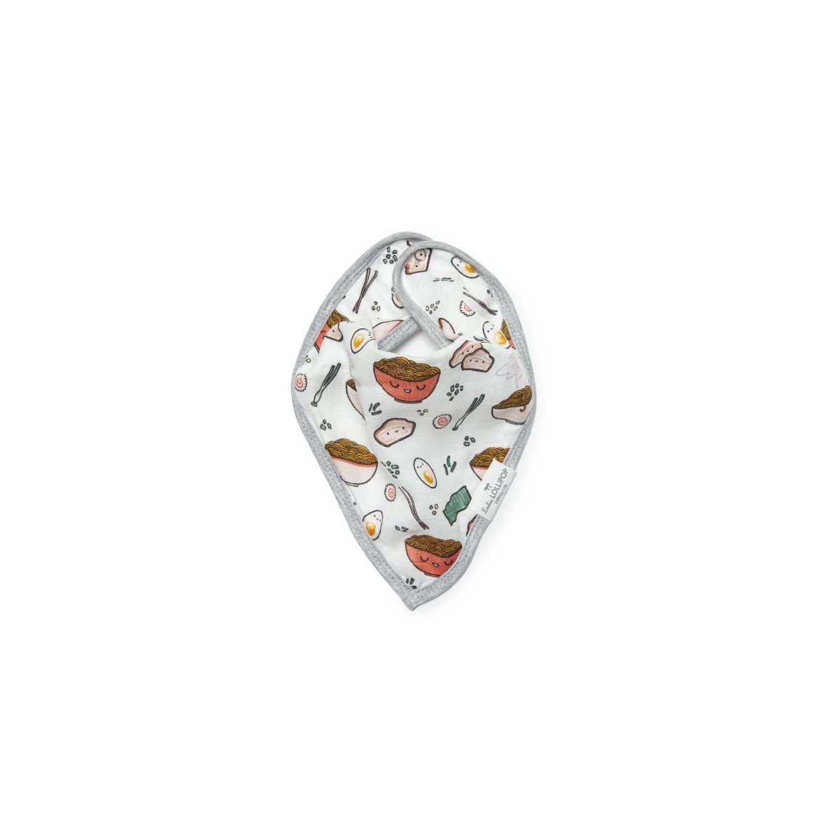 Muslin Bib Set 2 Piece - Ramen