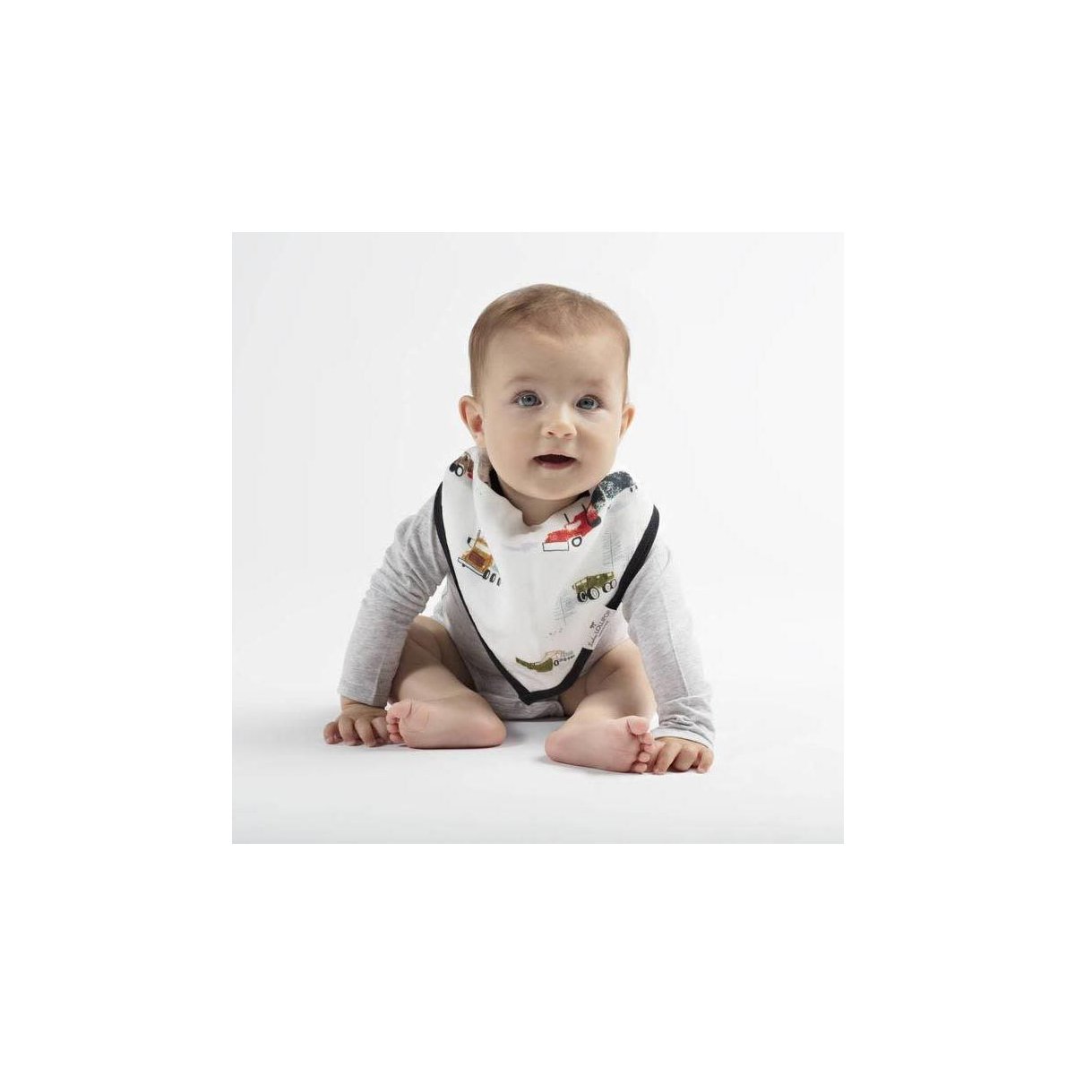 Bandana Bib 2 Pack - Happy Trucks