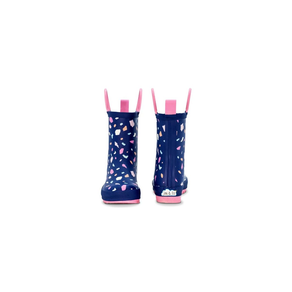 Puddle-Dry Rain Boots - Terrazzo