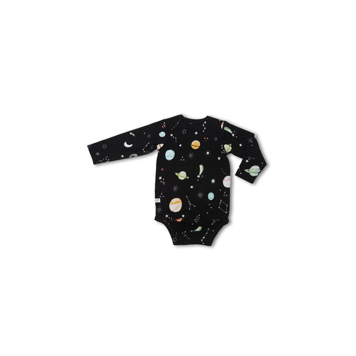 Longsleeve Bodysuit in Tencel - Planets