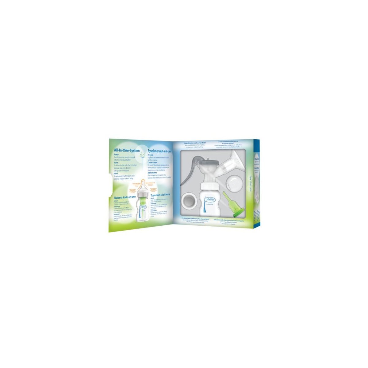 Manual Breastpump with Silicone Flange