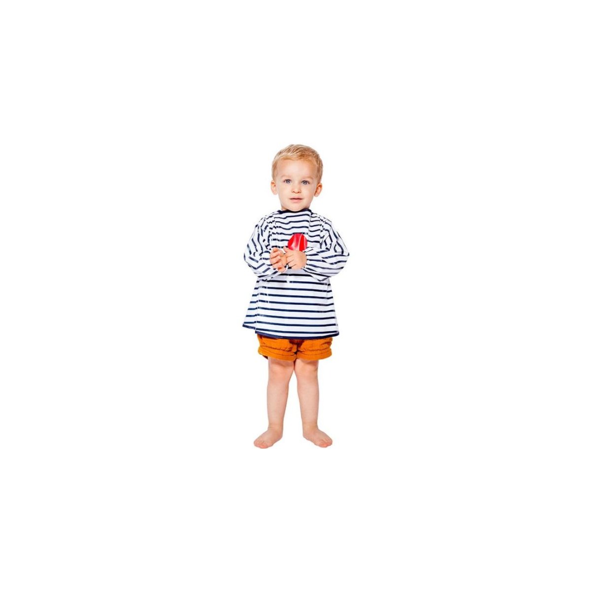 Smart Smock - Blue Stripes
