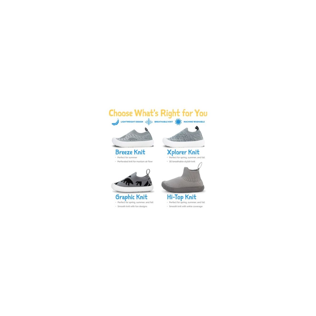 Graphic Knit Shoes - Starfish