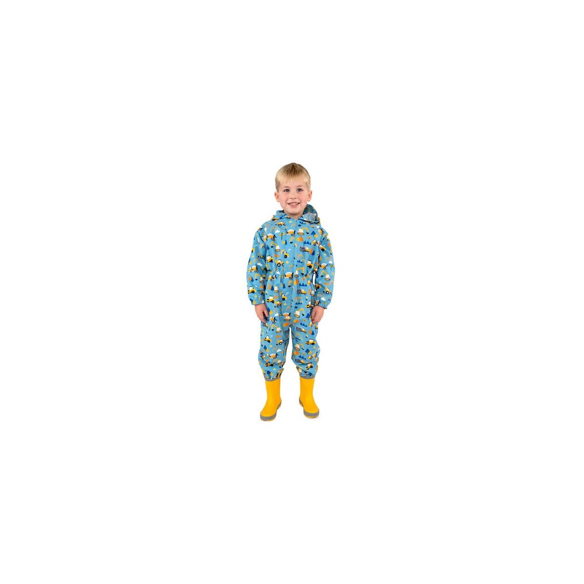 Puddle-Dry Waterproof Play Suit - Under Construction
