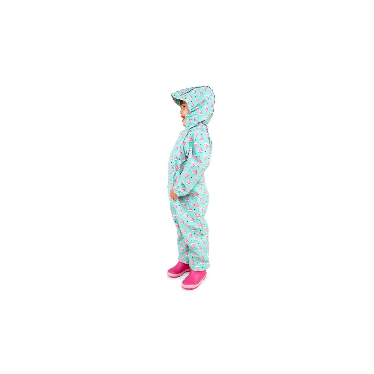 Puddle-Dry Waterproof Play Suit - Watermelon