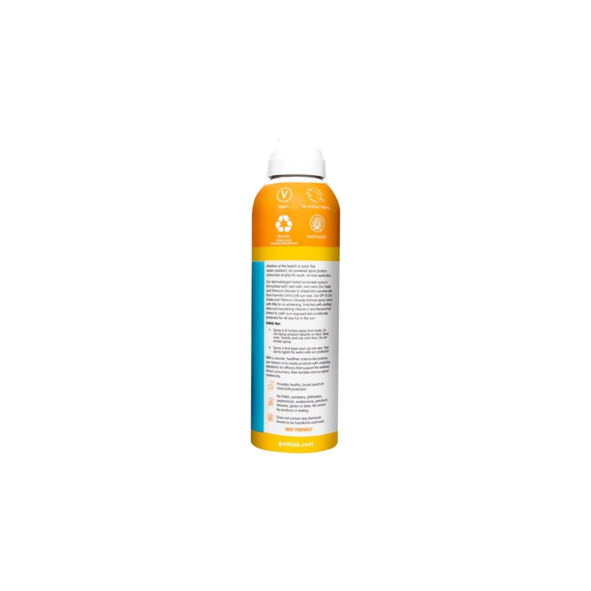ThinkSport Kids SPF 50 Sunscreen Spray 177ml