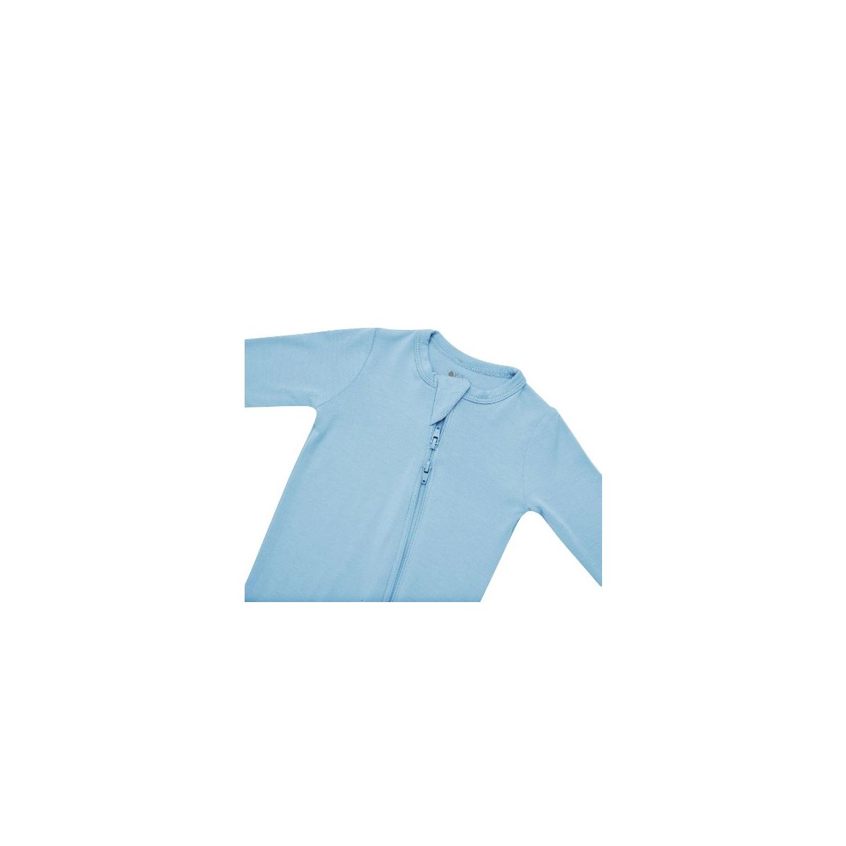 Zippered Footie - Stream