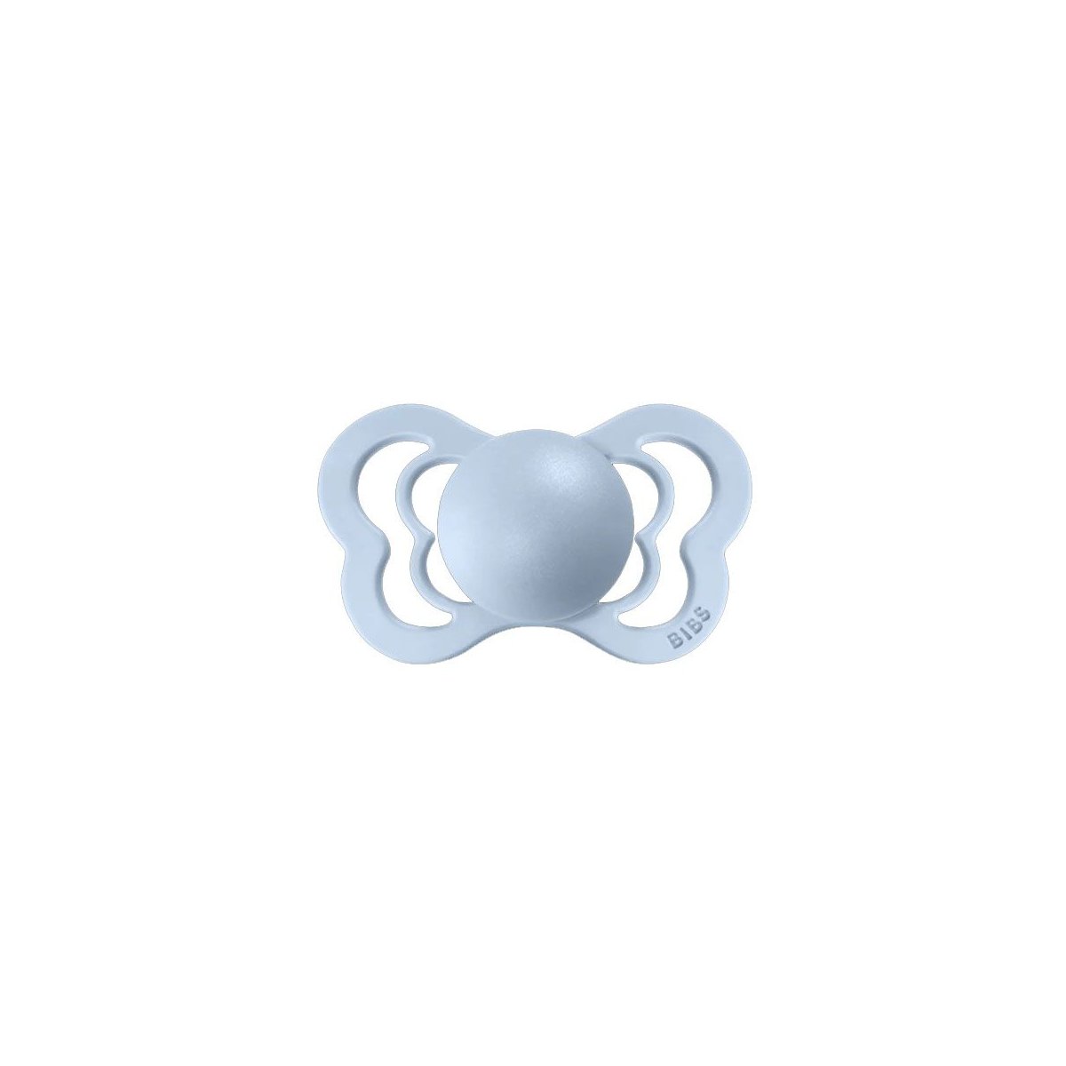 Couture Natural Rubber Pacifier 2 Pack - Baby Blue