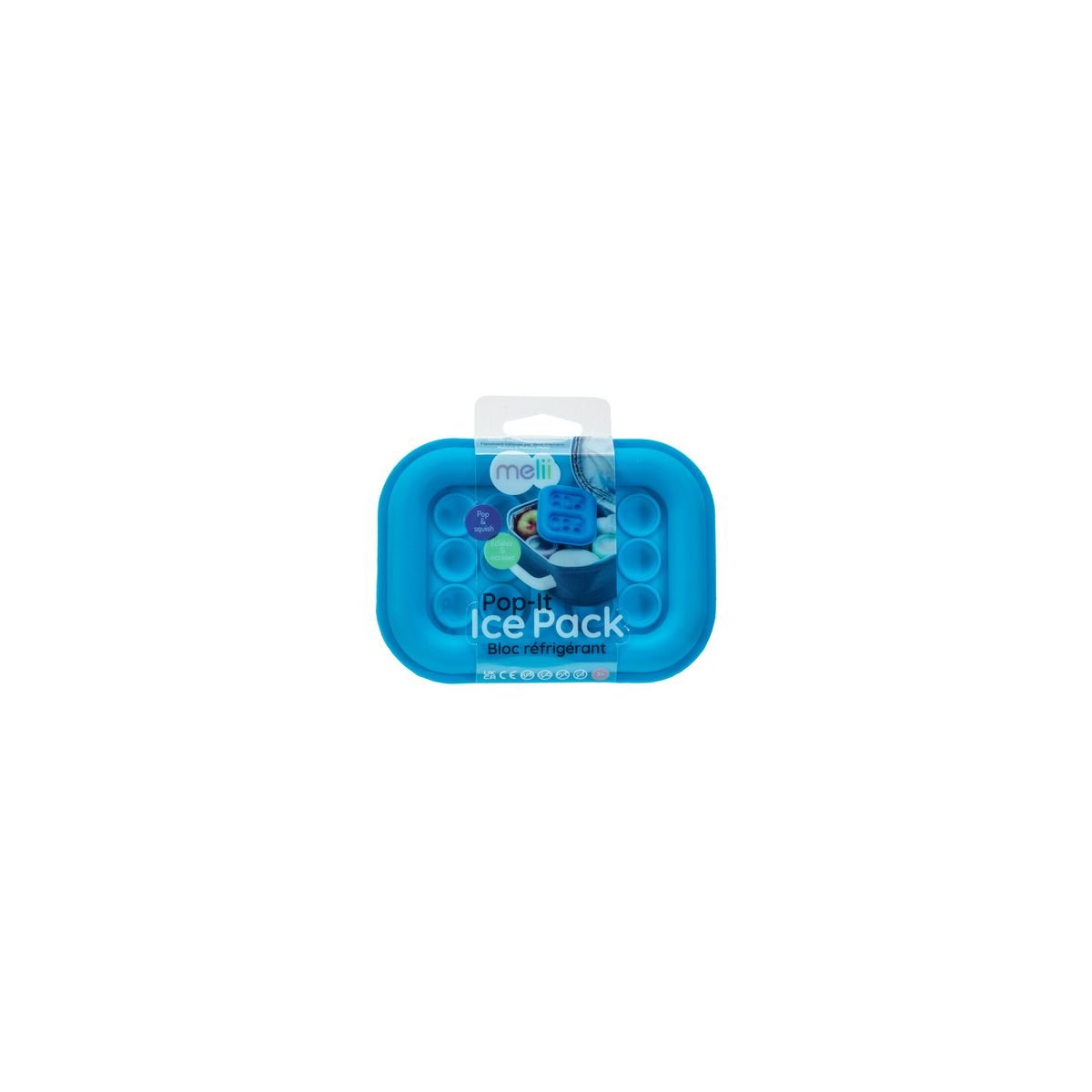 Pop-It Ice Pack - Blue
