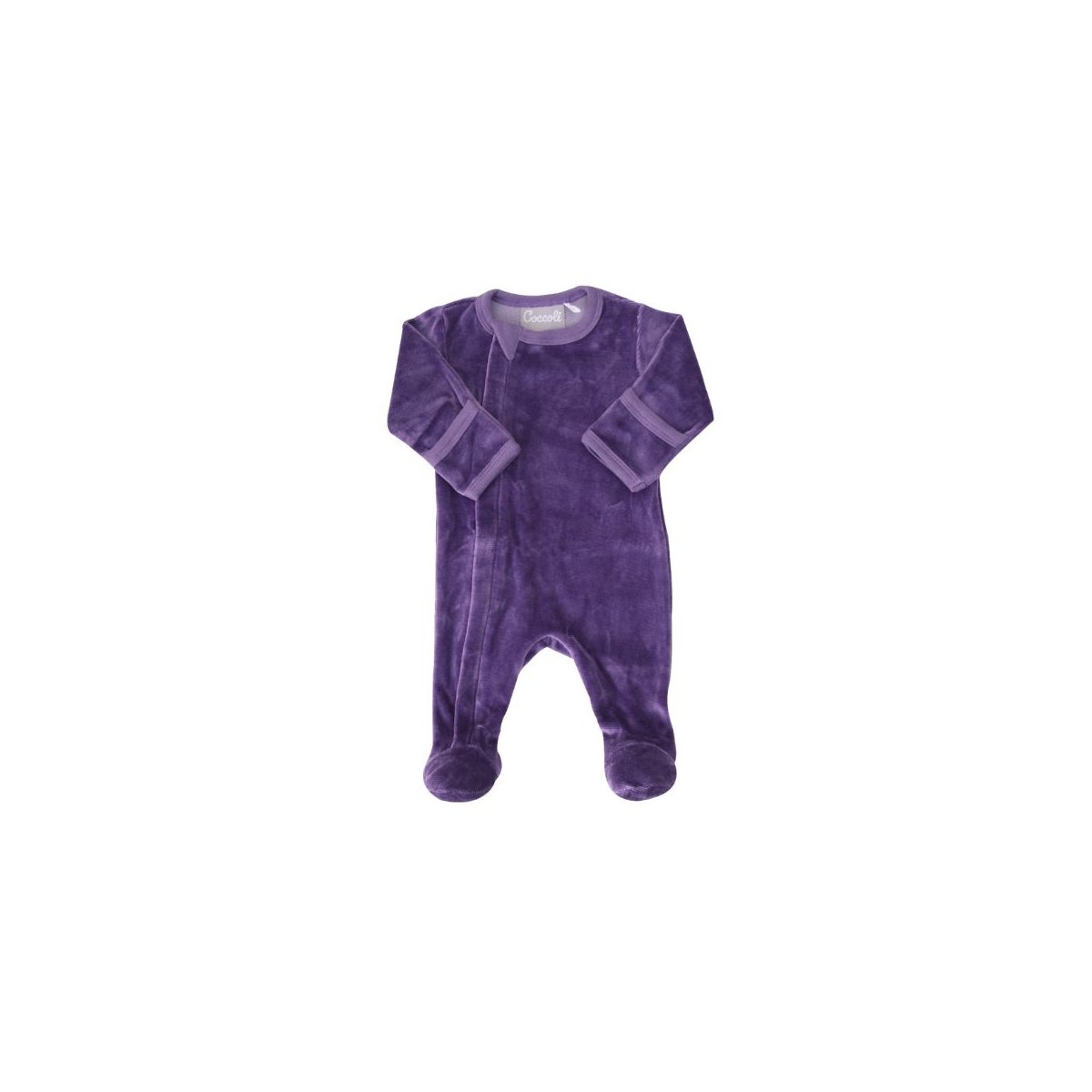 Zipper Footie - Amethyst