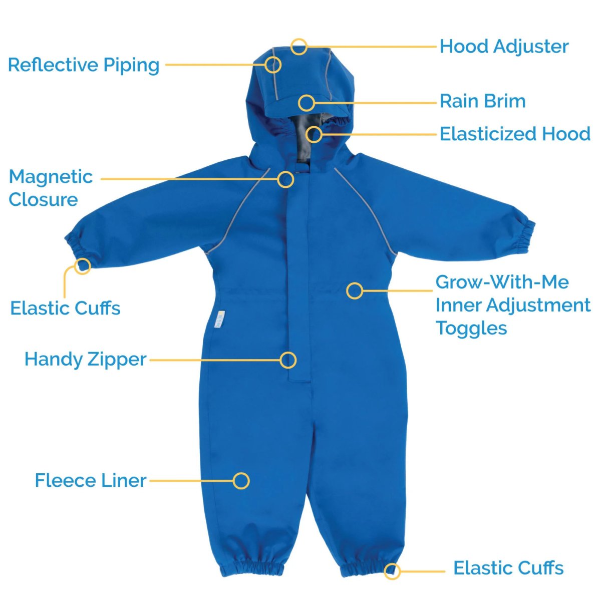 Puddle-Dry Waterproof Play Suit - Dinoland