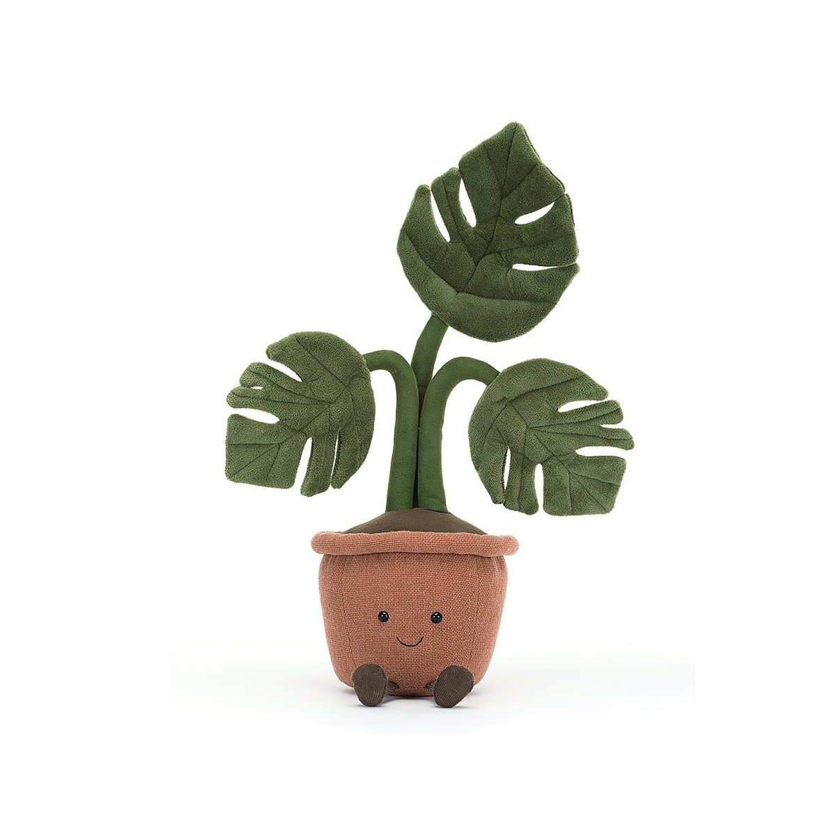 Amuseable Monstera Plant 17 inch Plush Toy