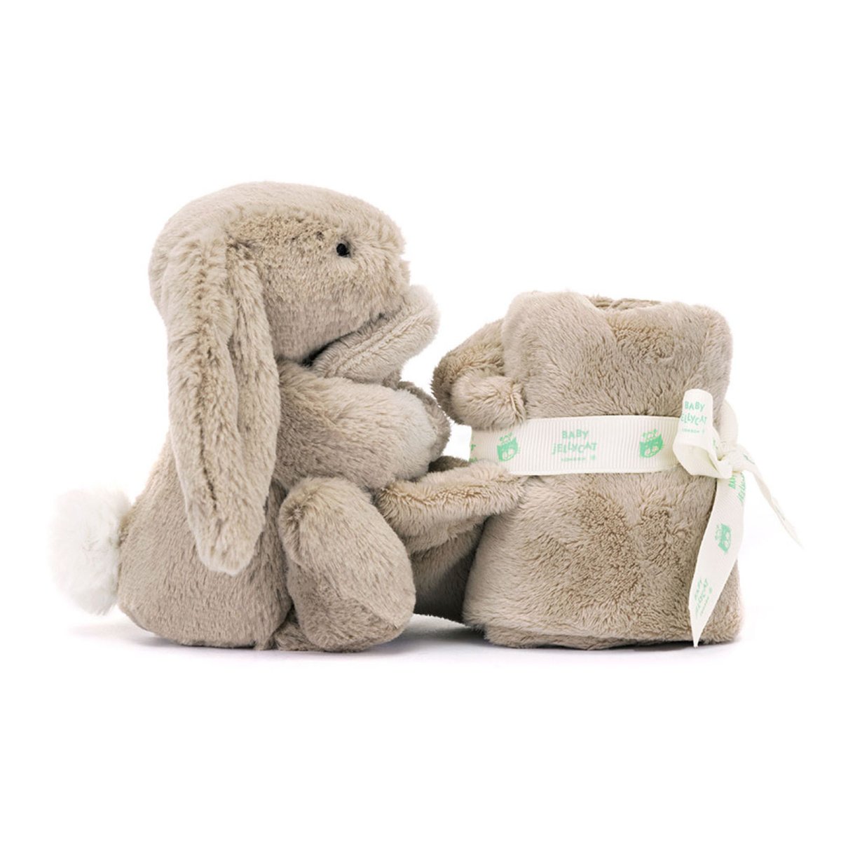 Bashful Beige Bunny Soother (RECYCLED FIBERS)