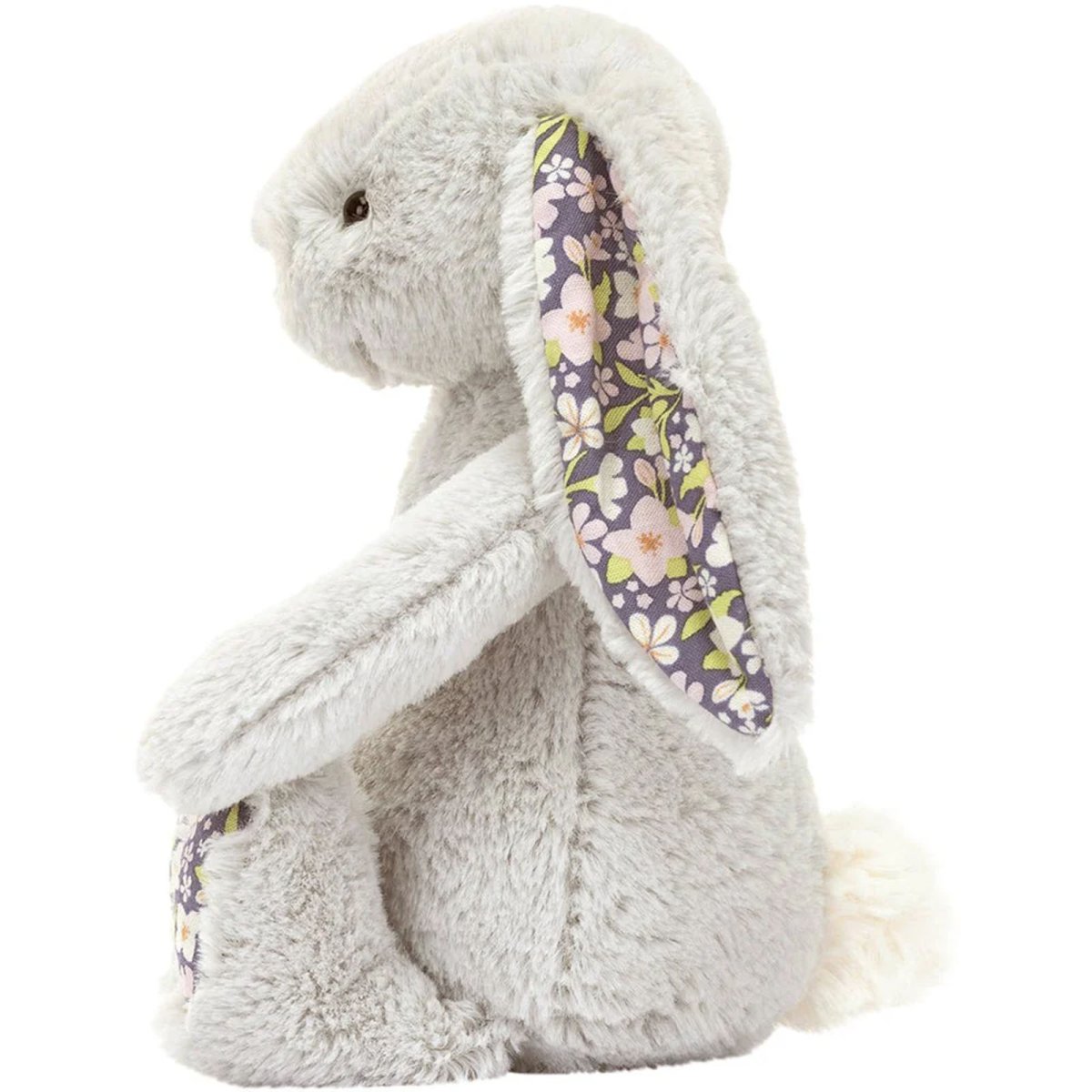 Grey Bunny Little - Floral Ears