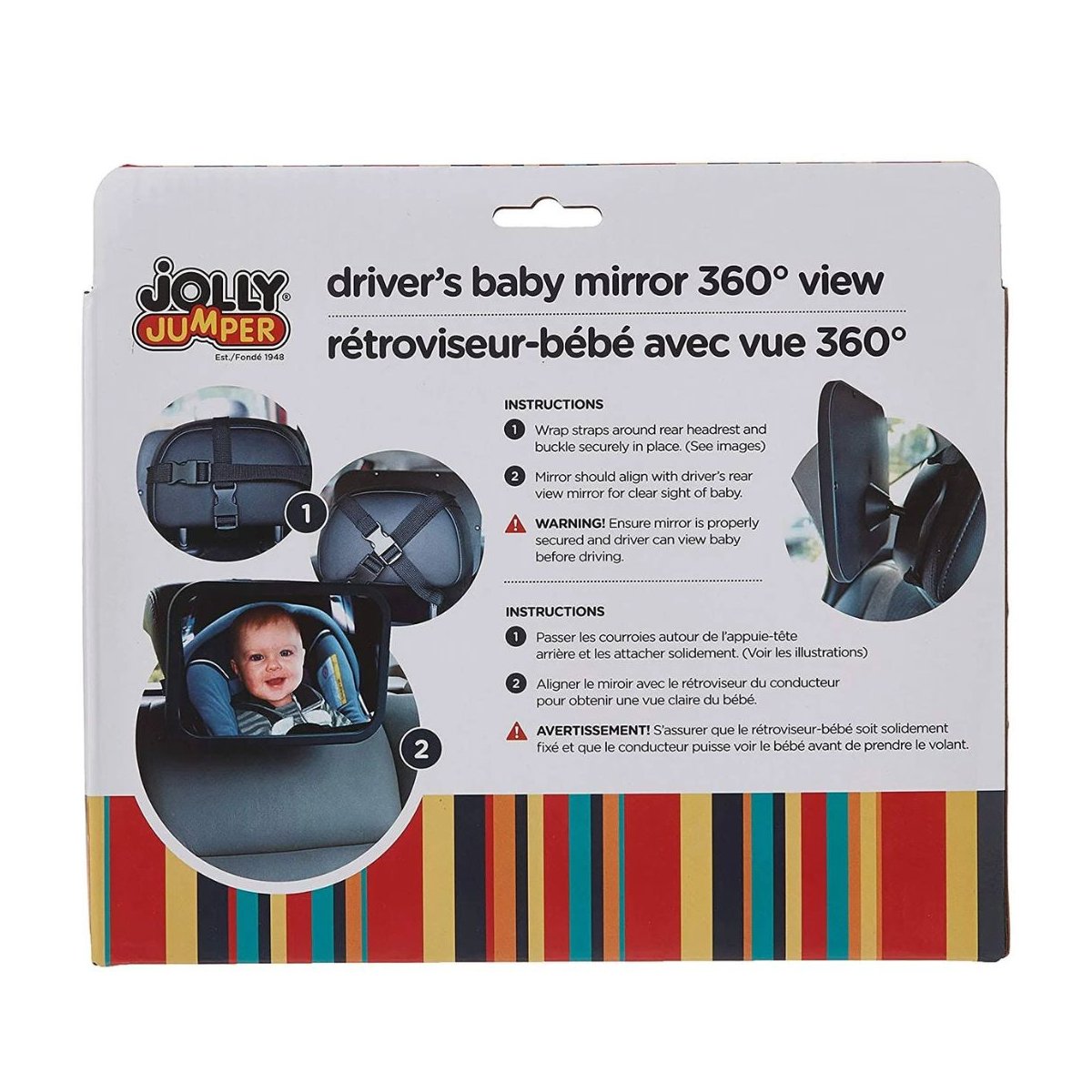 Drivers Baby Mirror 360 degree View 721