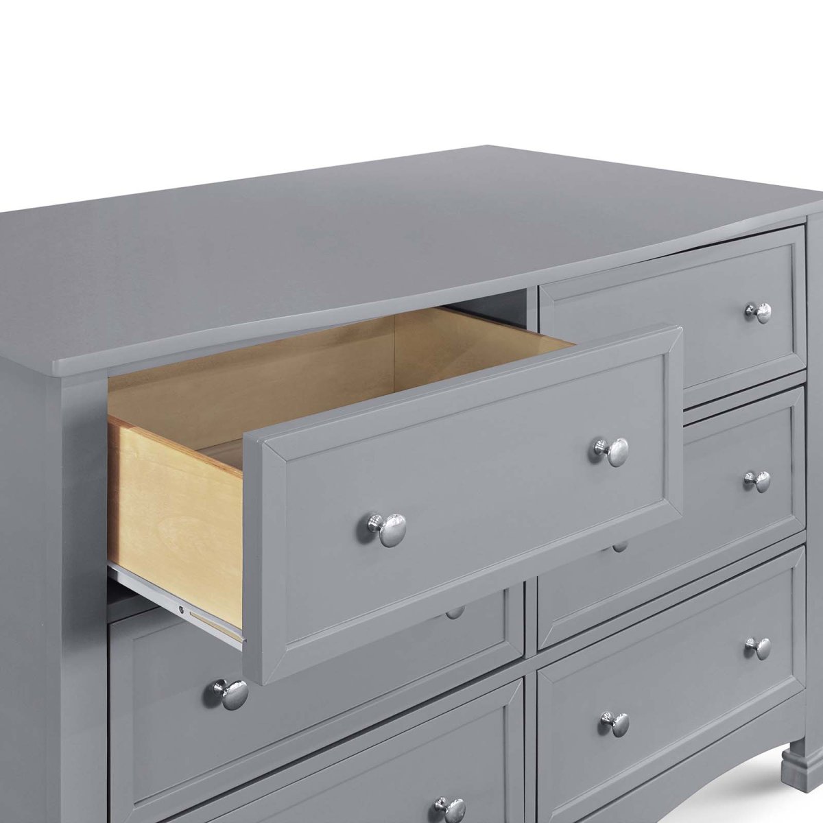 Kalani 6 Drawer Double Wide Dresser Grey