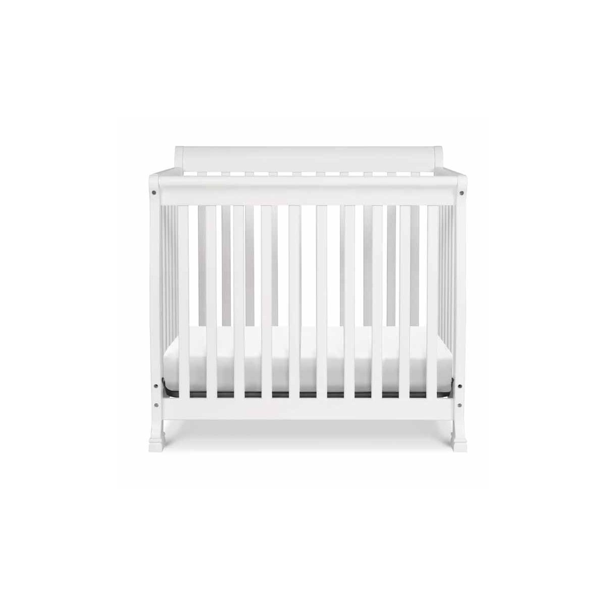 Kalani 4 In 1 Convertible Mini Crib - White