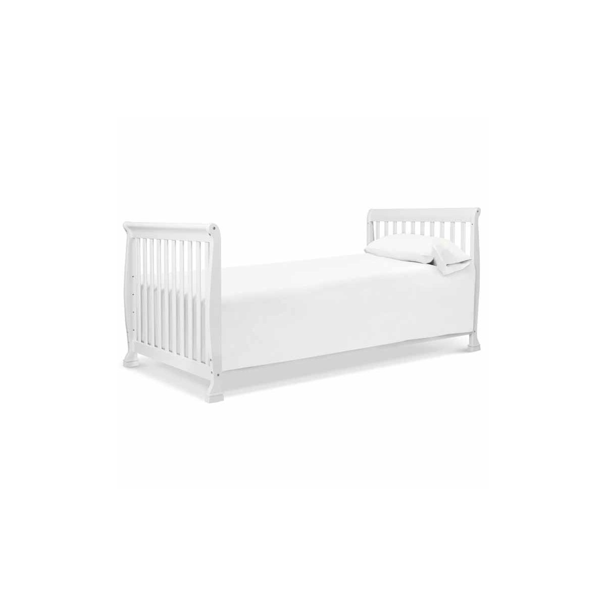 Kalani 4 In 1 Convertible Mini Crib - White