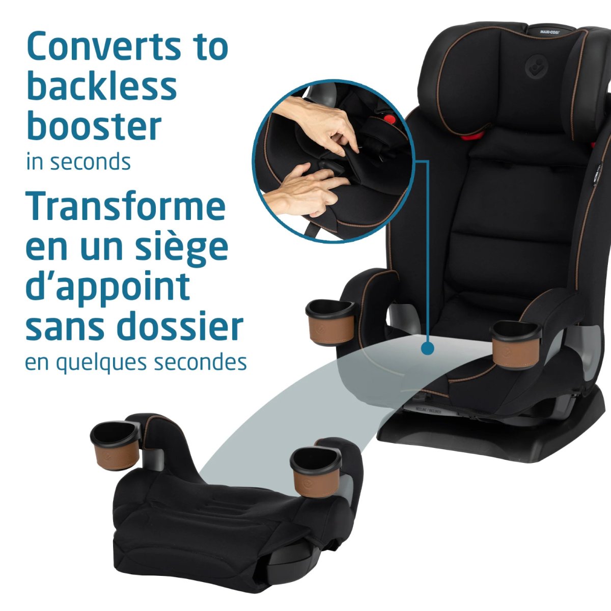 Kani All-in-One Car Seat - Authentic Black