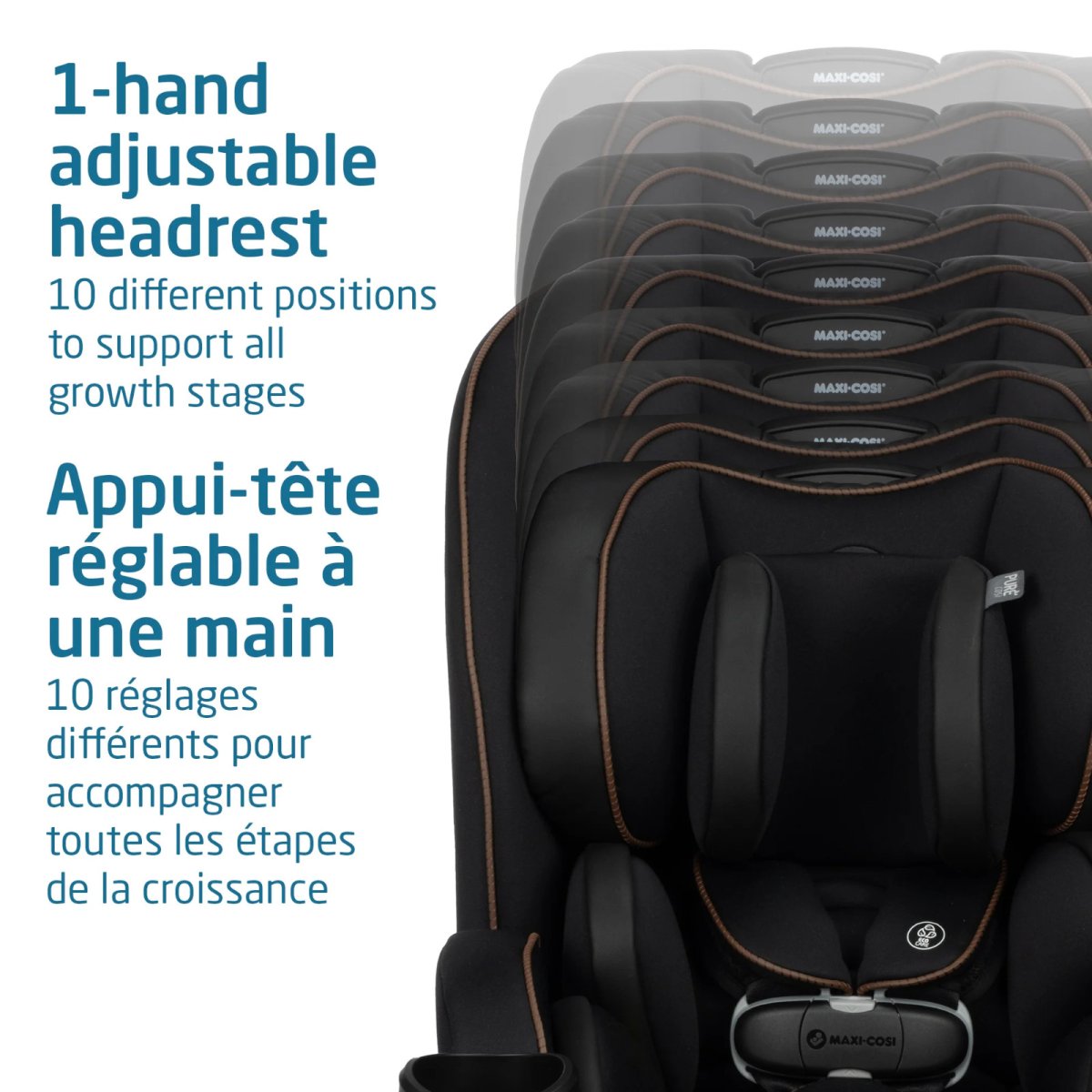 Kani All-in-One Car Seat - Authentic Black