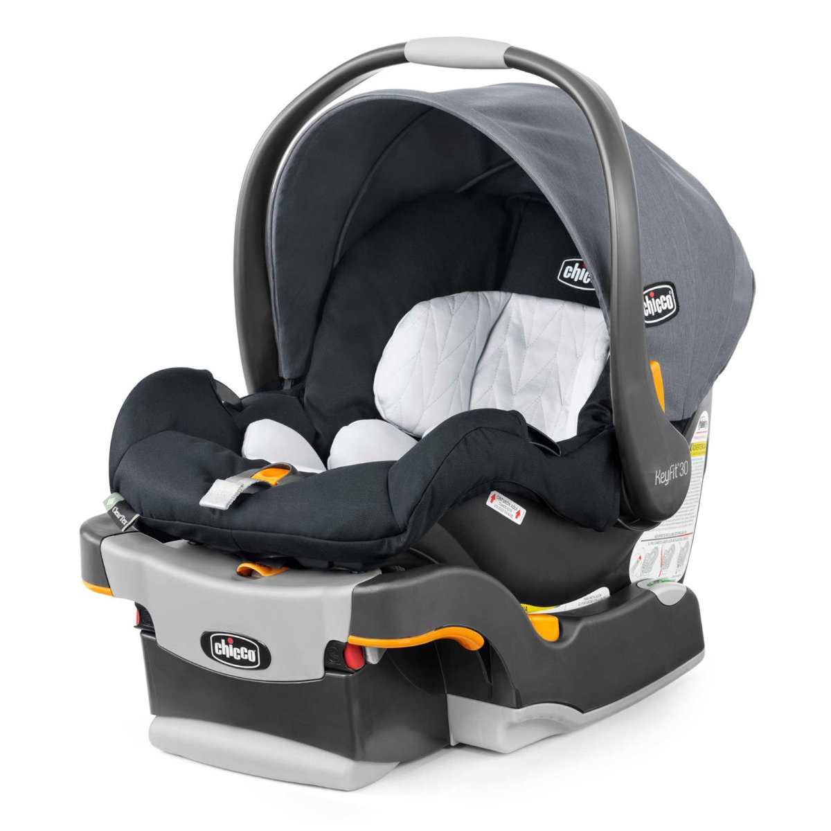 Chicco Keyfit 30 Cleartex Infant Car Seat Pewter TjsKids
