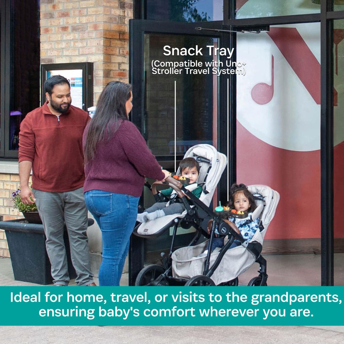 Uno Plus Snack Tray