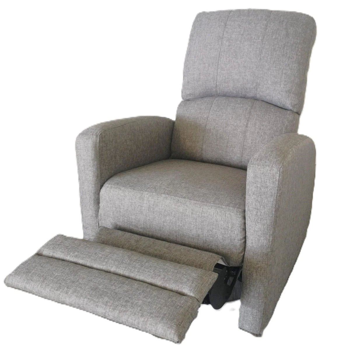 Habana Fabric Power Glider - Rustic Grey