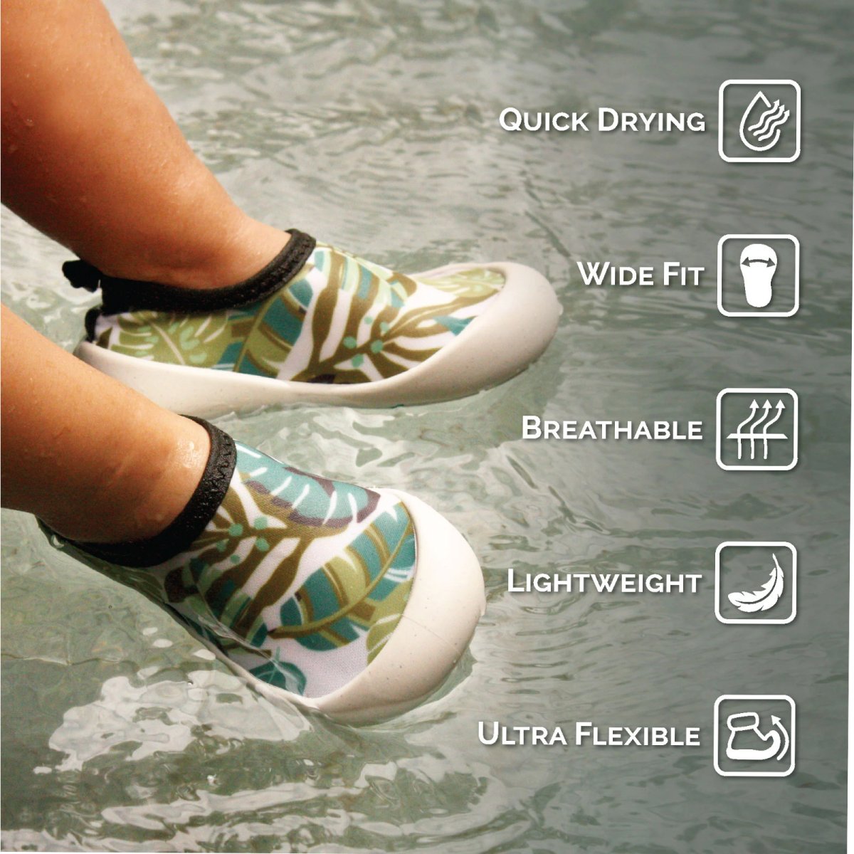 Kids Water Shoes - Manta Ray