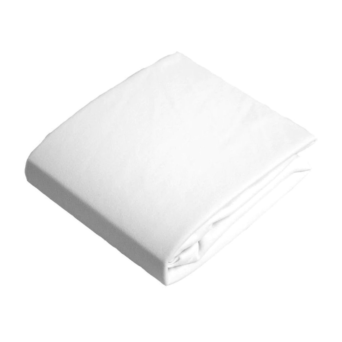 Flannel Playpen Fitted Sheet - White