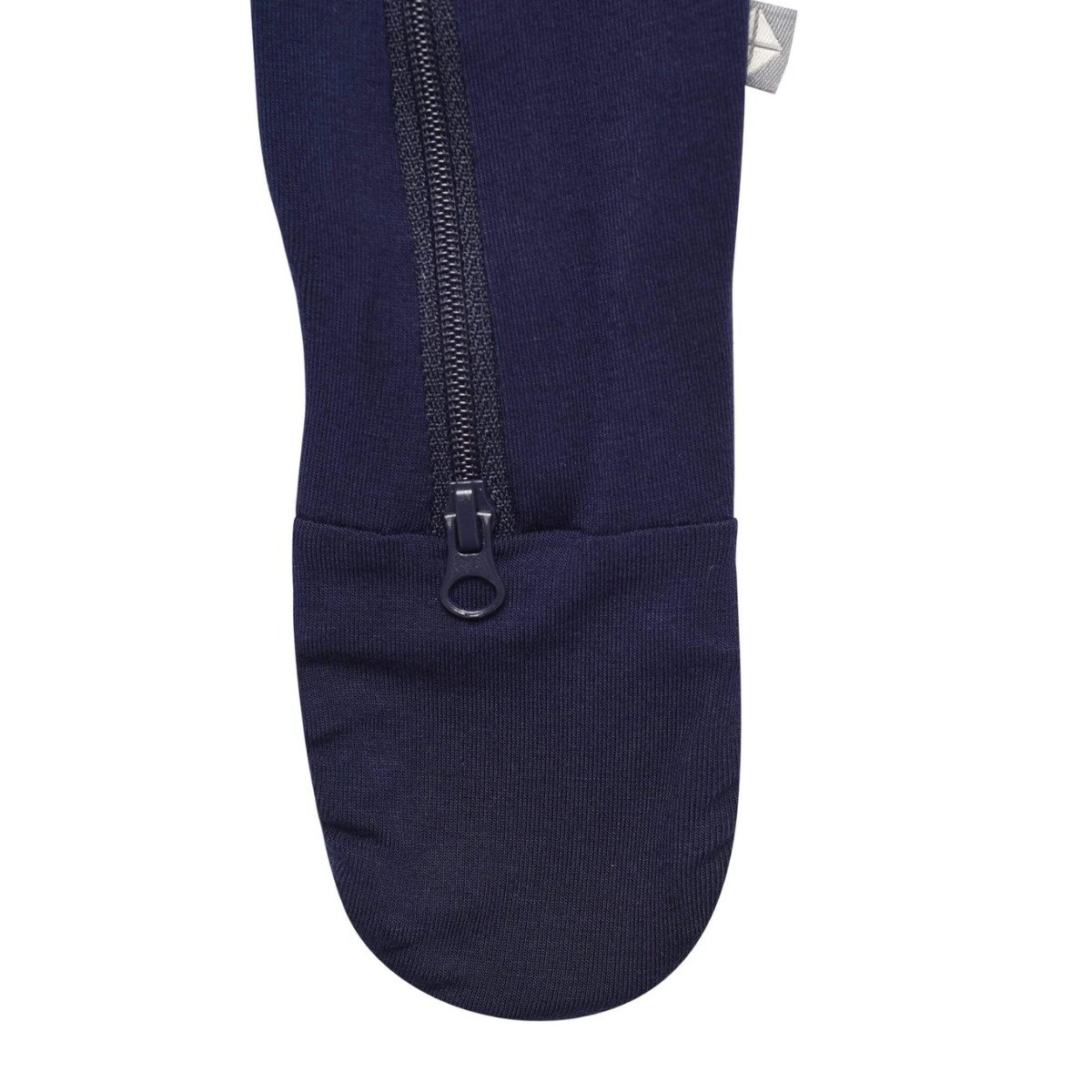 Zippered Footie - Navy - 18-24 months