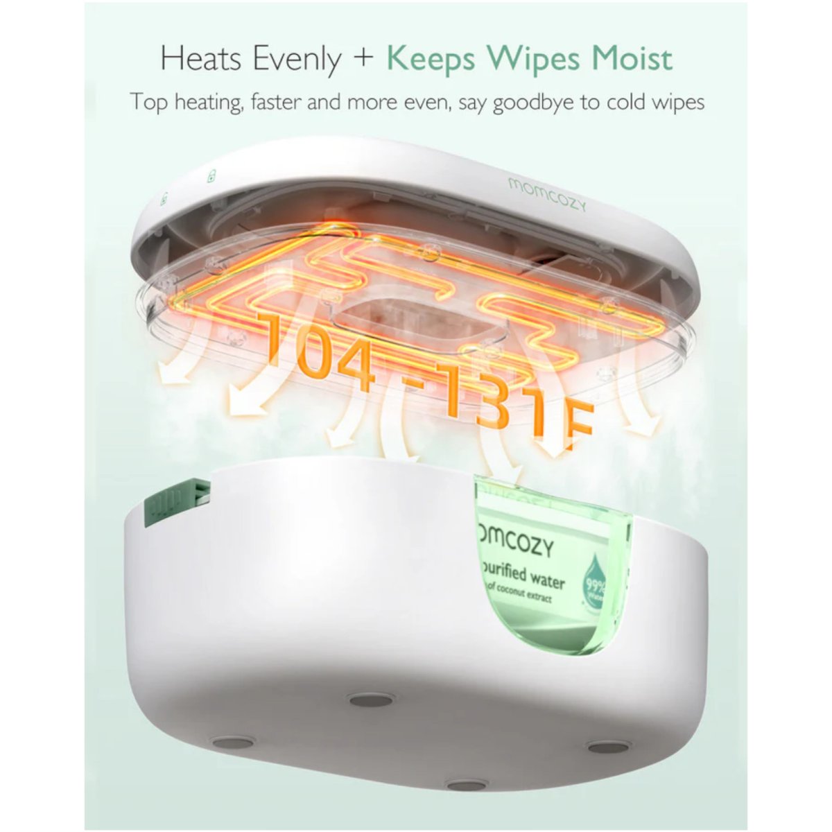 Large Capacity Baby Wipe Warmer