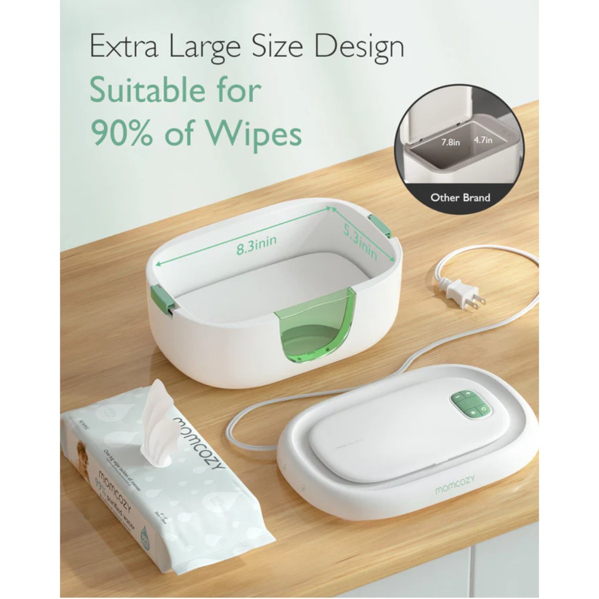 Large Capacity Baby Wipe Warmer
