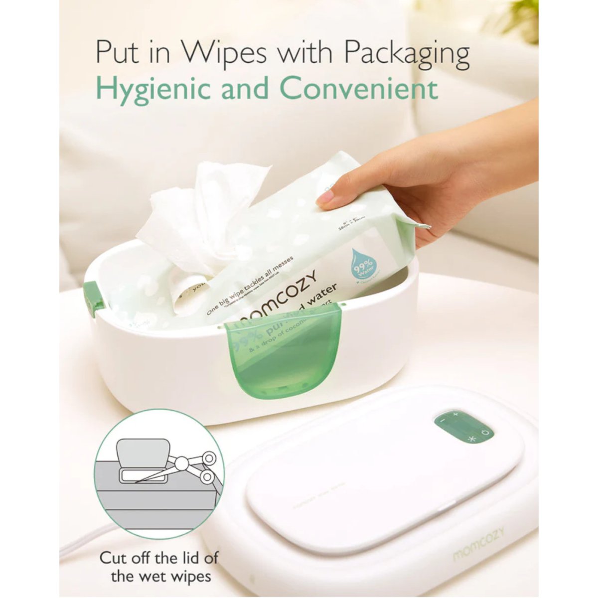 Large Capacity Baby Wipe Warmer