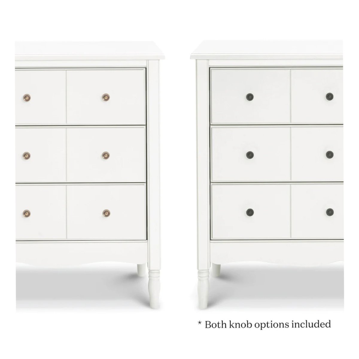 Liberty 6-Drawer Assembled Dresser - Warm White