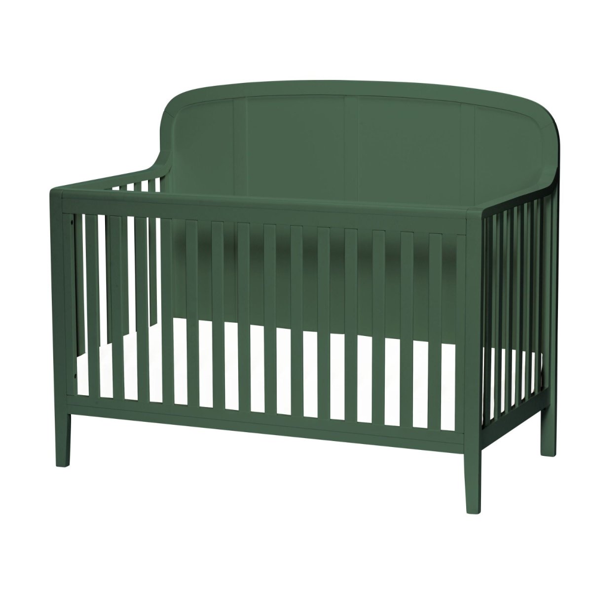 Briar Headboard Crib - Bottle Green