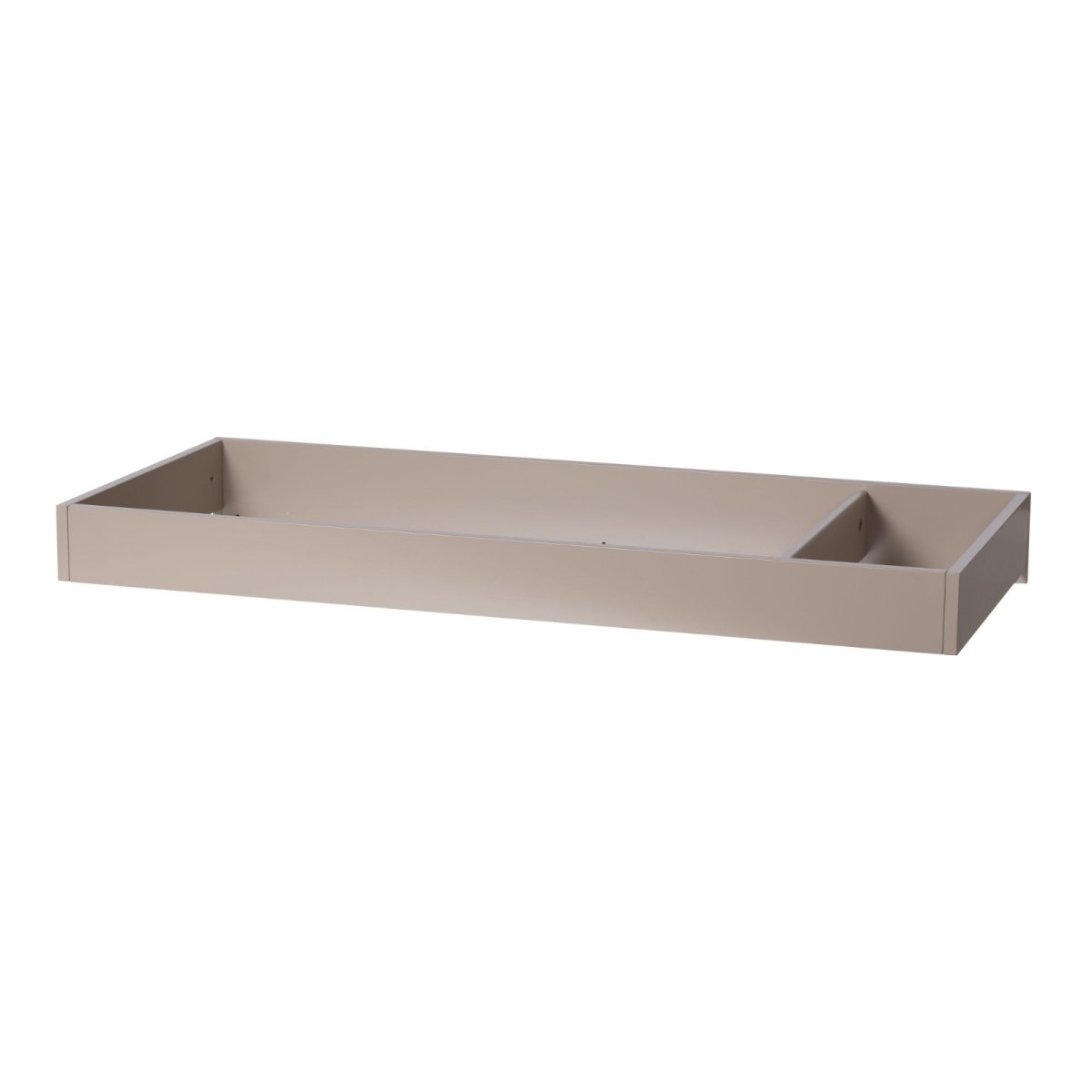 KD Pala Collection Double Dresser Topper Change Table Top - Taupe