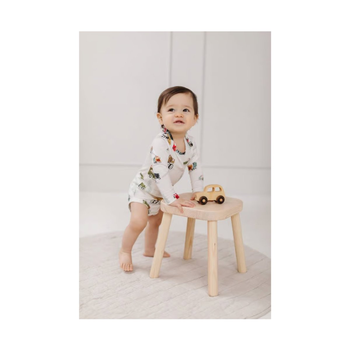 Long Sleeve Bodysuit In Tencel - Happy Trucks