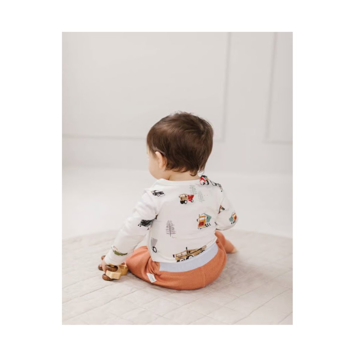 Long Sleeve Bodysuit In Tencel - Happy Trucks