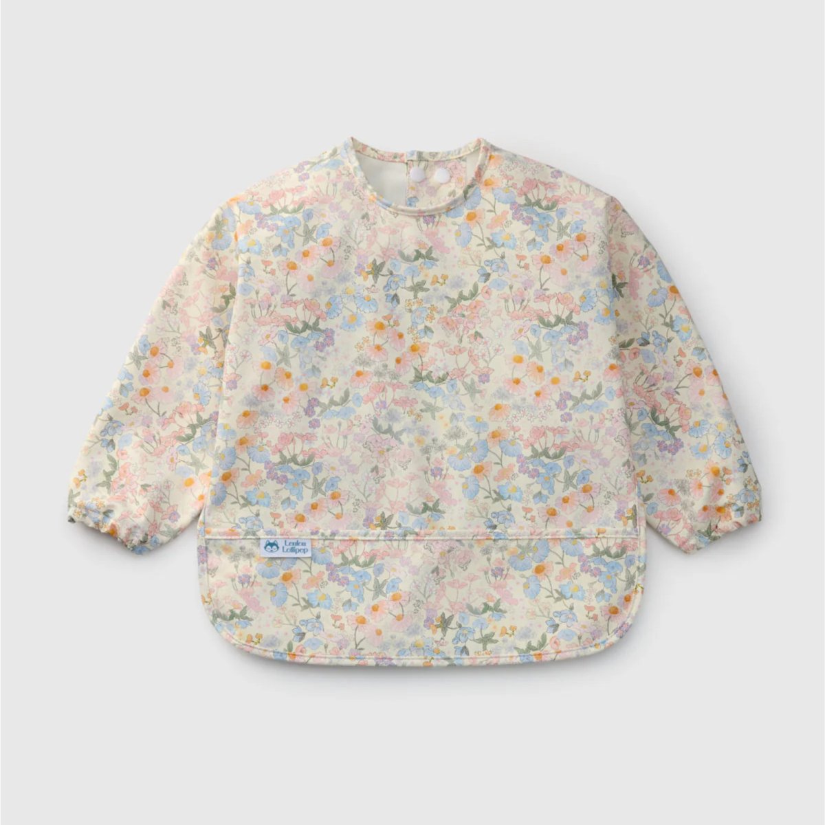 Long Sleeve Waterproof Bib - English Garden