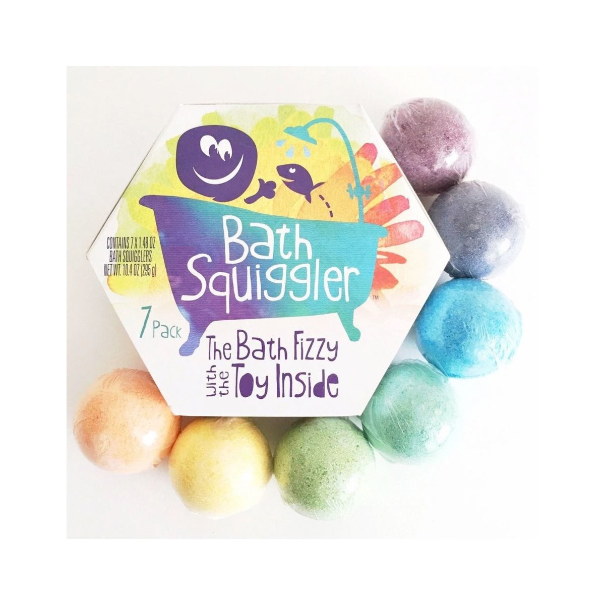Bath Squiggler Gift 7 Pack