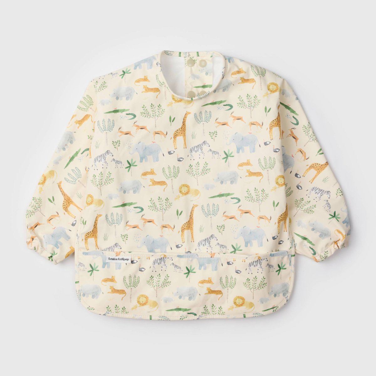 Long Sleeve Waterproof Bib - Safari