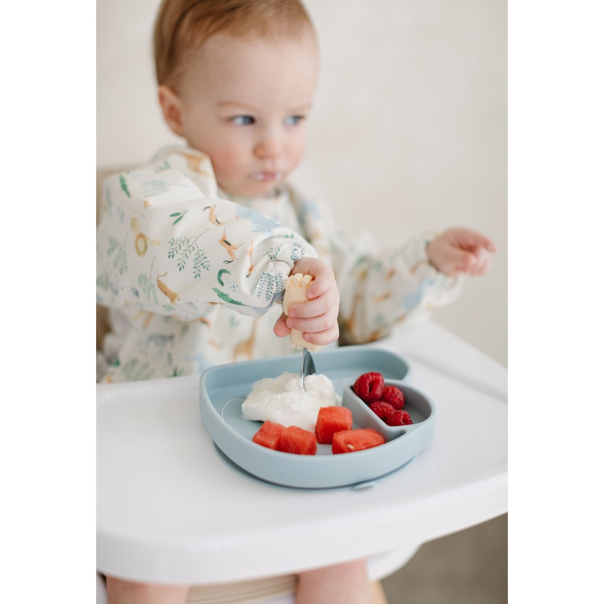 Long Sleeve Waterproof Bib - Safari