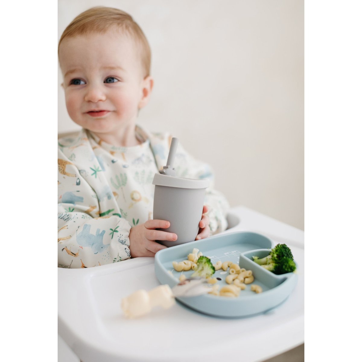 Long Sleeve Waterproof Bib - Safari