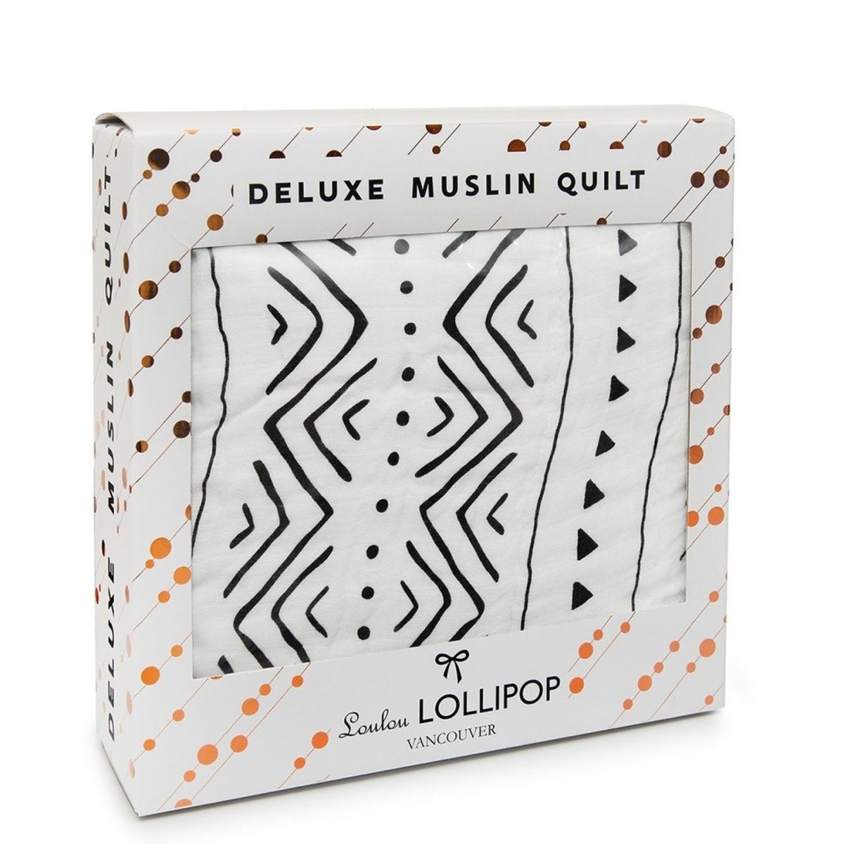 Muslin Quilt Black and White