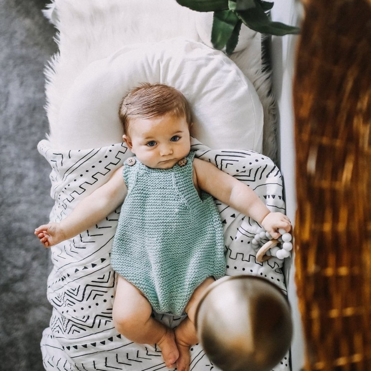 Muslin Quilt Black and White