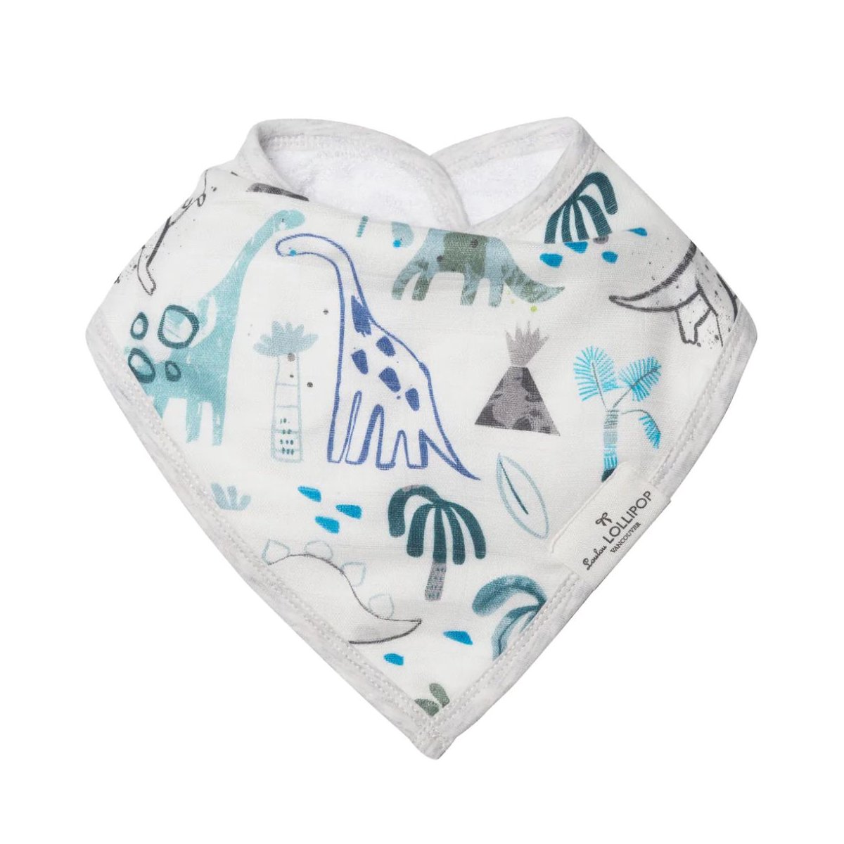 Bandana Bib 2 Pack -  - Dinosaurs